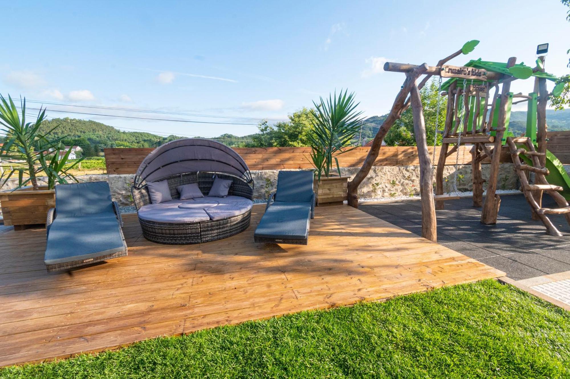 Cruzeiros Guest House, Piscina, Jacuzi, Grupos Tangil 外观 照片