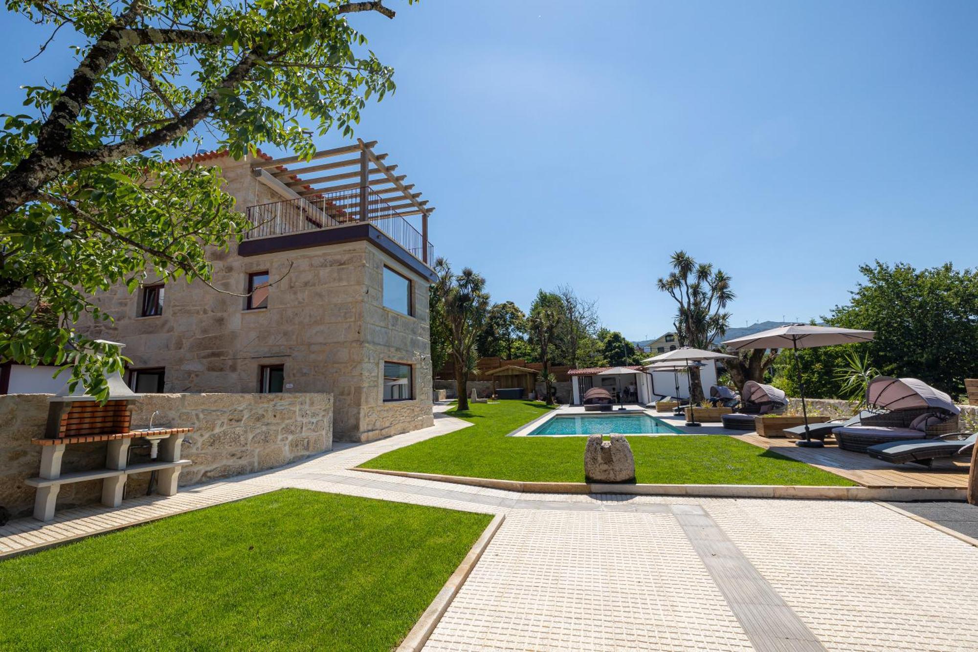 Cruzeiros Guest House, Piscina, Jacuzi, Grupos Tangil 外观 照片