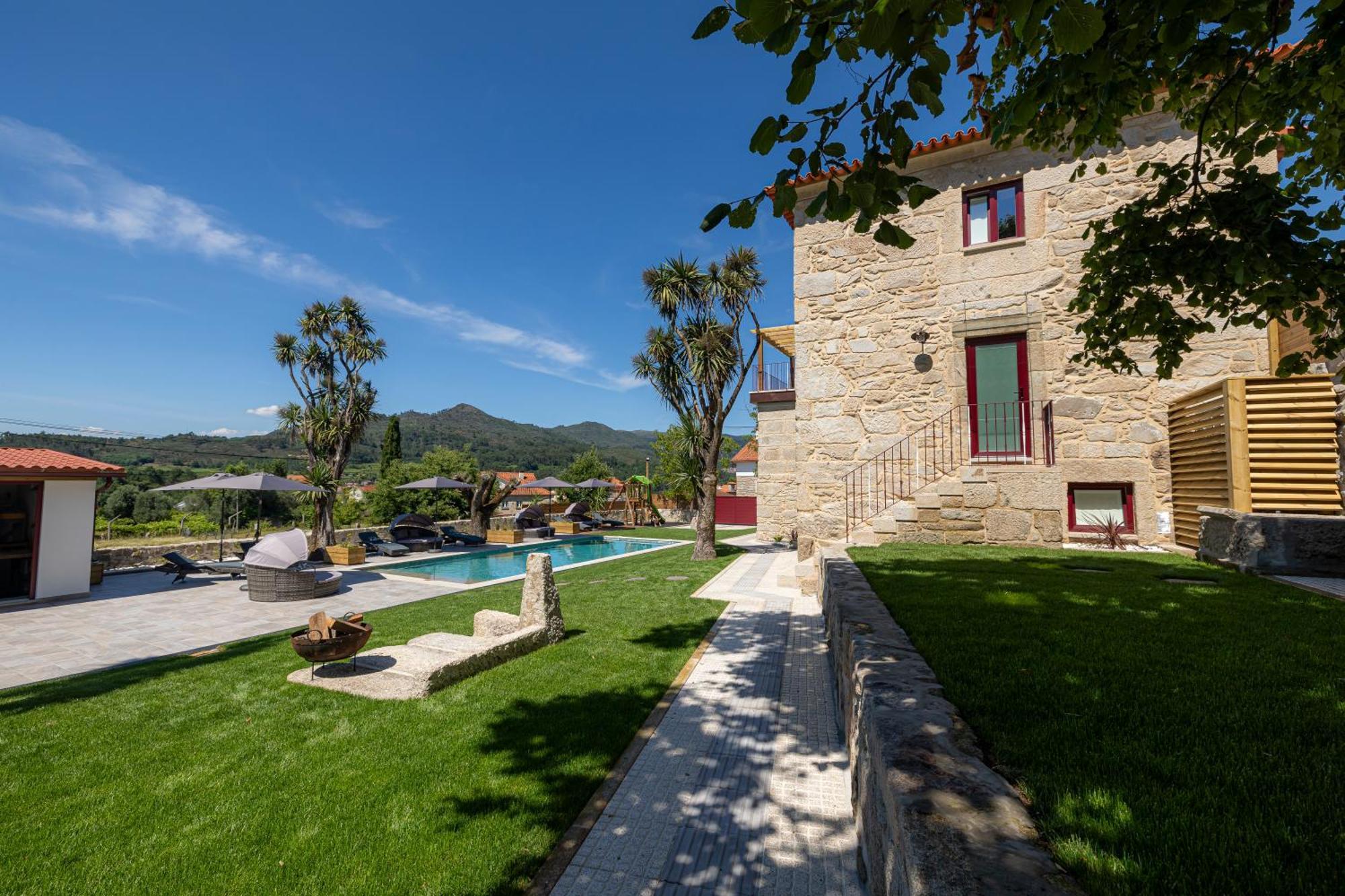 Cruzeiros Guest House, Piscina, Jacuzi, Grupos Tangil 外观 照片