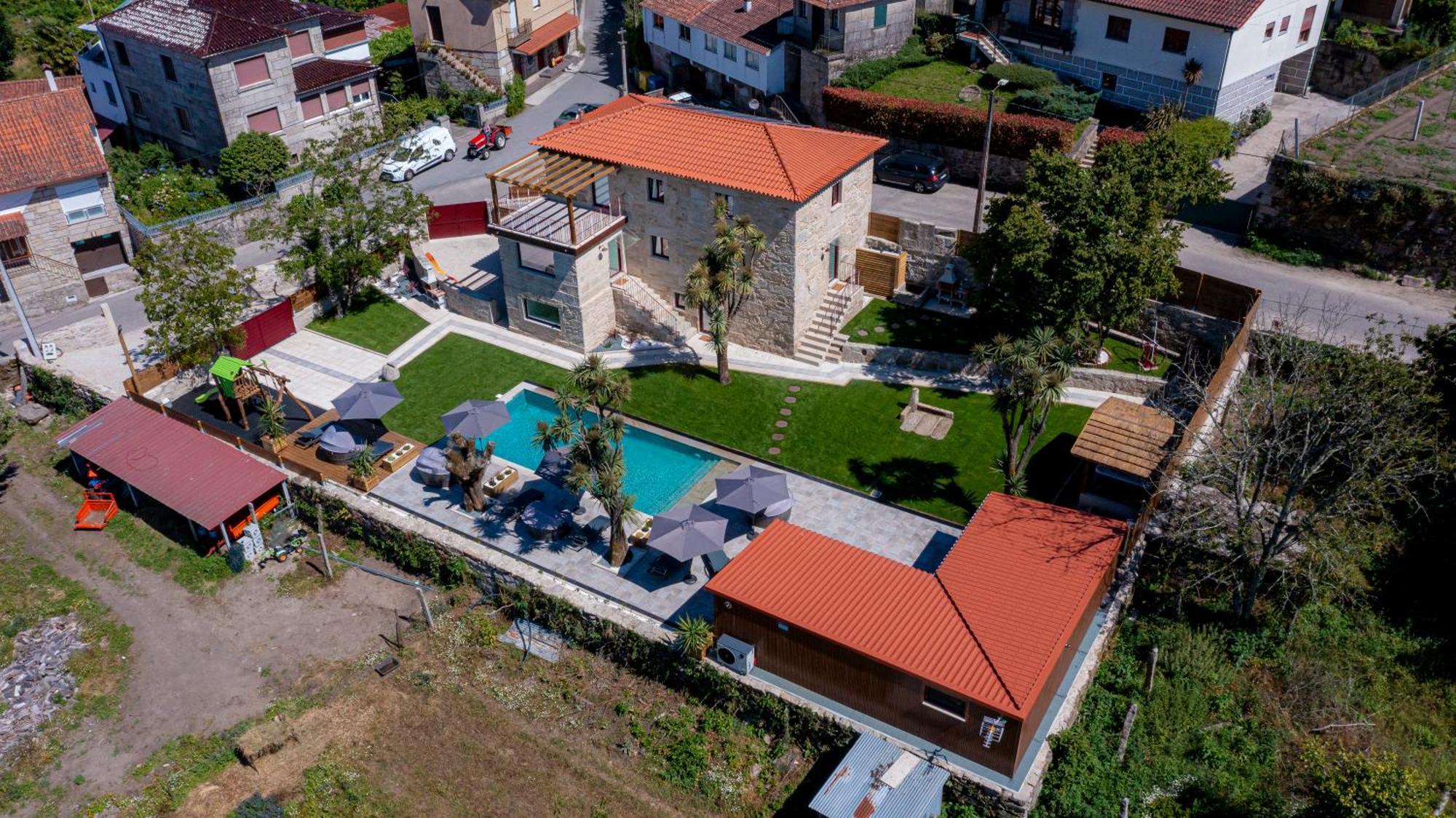 Cruzeiros Guest House, Piscina, Jacuzi, Grupos Tangil 外观 照片