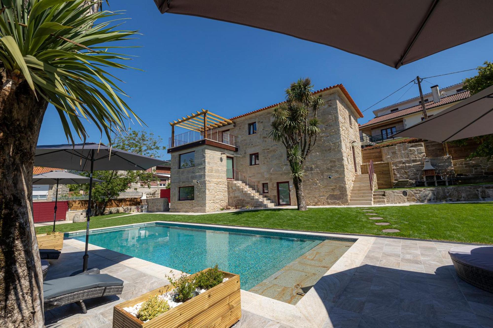 Cruzeiros Guest House, Piscina, Jacuzi, Grupos Tangil 外观 照片